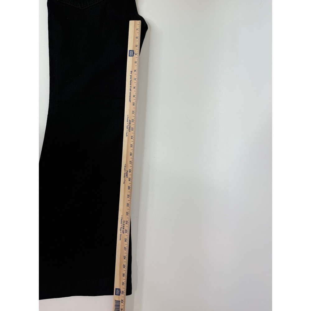 NEW RE/DONE Flare Jeans Women's 28 High Rise Black Denim Stretch Y2K‎ Retro - Picture 6 of 11